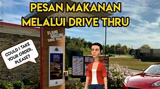 Drive Thru Bahasa Indonesianya Adalah