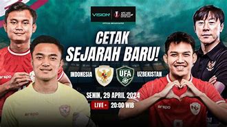 Jamu 78 Live Indonesia Vs Uzbekistan Hari Ini Live Streaming